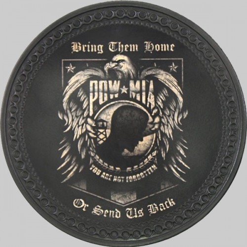 POW MIA “Bring Them Home” Leather Back Patch
