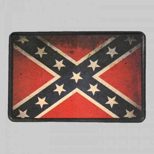 Dixie Flag Small Leather Patch