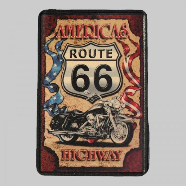 “America’s Highway” Route 66 Small Leather Patch