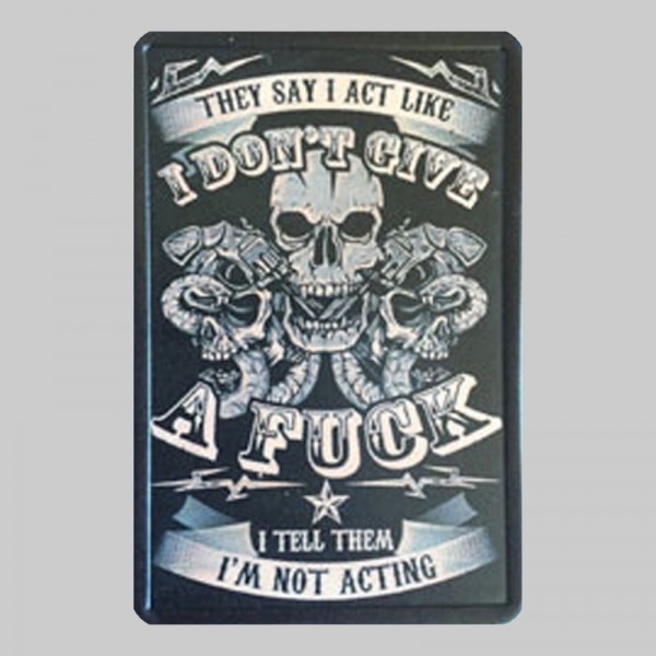 Petit patch cuir « I’m Not Acting »