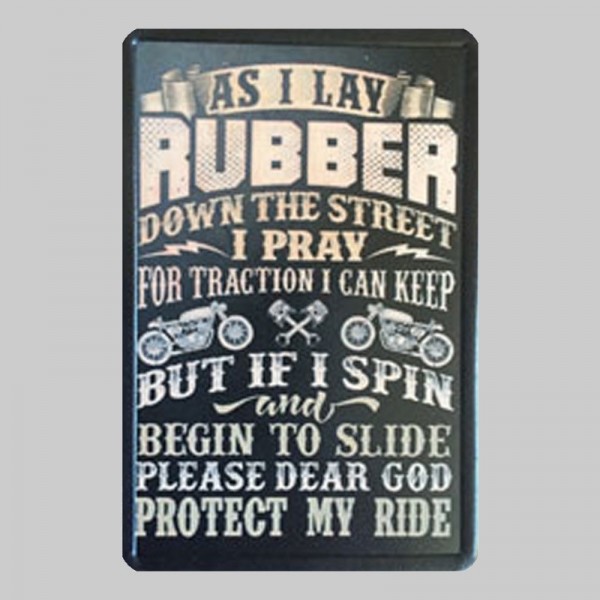 Petit patch cuir « Protect My Ride »