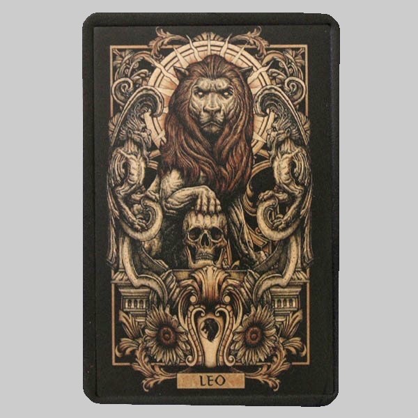 Zodiac Leo Small Leather Patch