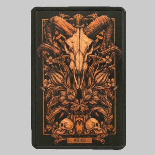 Petit patch cuir zodiaque Bélier