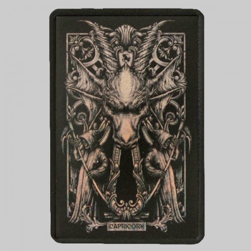 Petit patch cuir zodiaque Capricorne