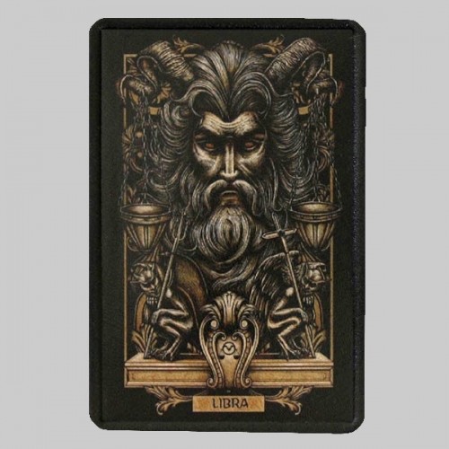 Petit patch cuir zodiaque Balance