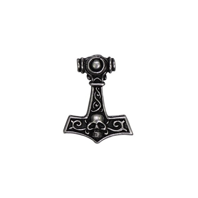 Pin’s marteau de Thor petit modèle, étain