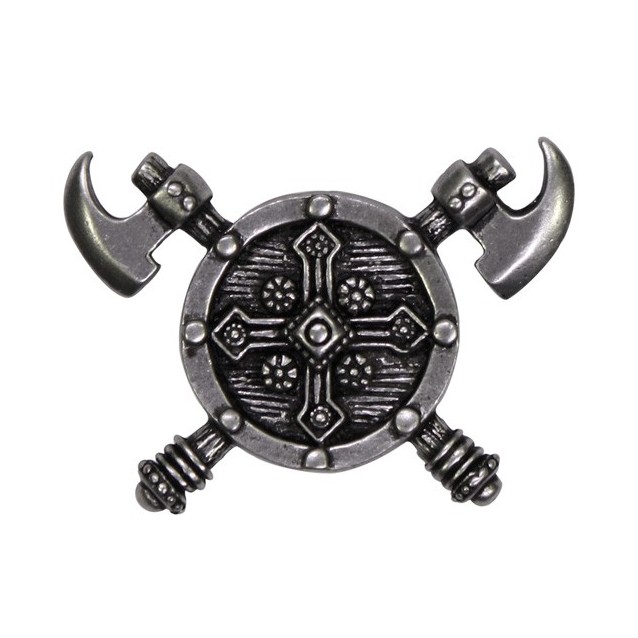 Pin's décoratif Bouclier Biker - custom