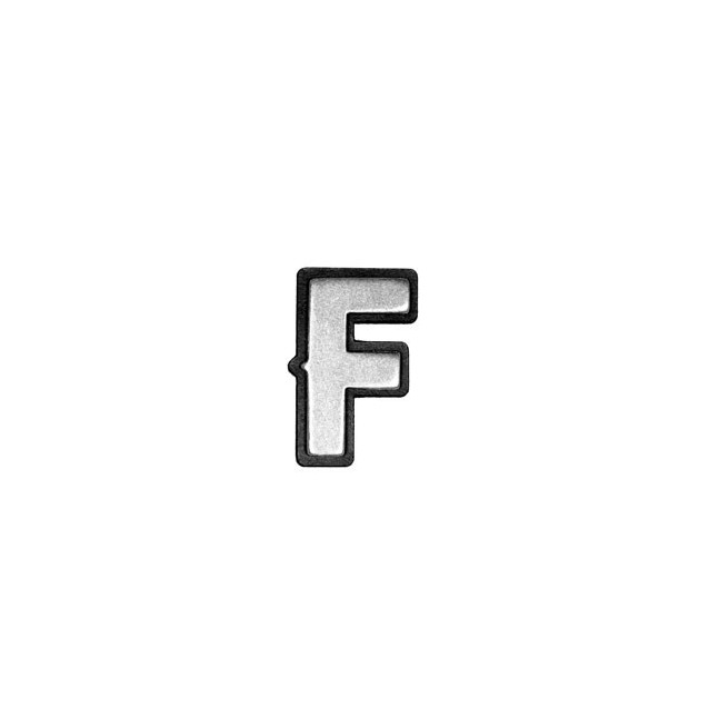 Pin's F - cuir