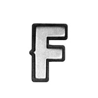 Pin's F - cuir