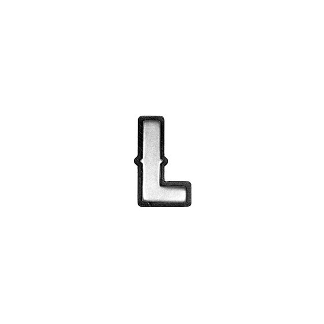 Pin's  L - métal