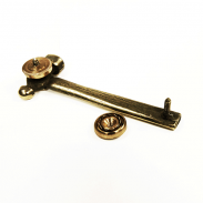 "Marteau" Pins Biker Plaqué or Vissable - custom