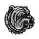 Pewter Pin – Bulldog Guardian - artisanal