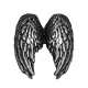 Pin's étain Ailes d'Ange – Protection Spirit - cuir