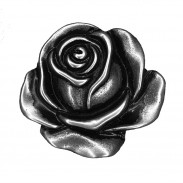 Rose Pin, Pewter
