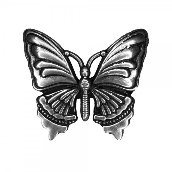 Pin Schmetterling, Zinn