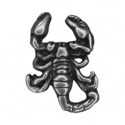 Scorpion Pin, Pewter