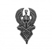Pin’s spartiate ailé, étain