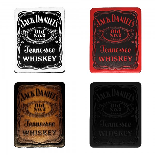 Patch Tennessee Whiskey en cuir embouti