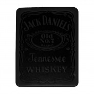 Patch Tennessee Whiskey en cuir embouti – noir
