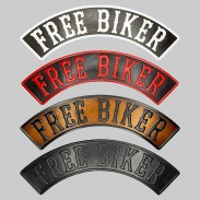 Rocker Free Biker aus geprägtem Leder, 4 Farben
