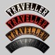Rocker Traveller en cuir embouti – haut, 4 couleurs