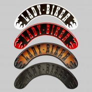 Rocker Lady-Biker en cuir embouti – haut, 4 couleurs