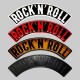 Rocker Rock'n'Roll en cuir embouti – haut, 4 couleurs