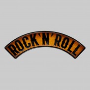 Rocker Rock'n'Roll en cuir embouti – marron vieilli