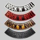 Rocker Rock'n'Roll en cuir embouti – bas, 4 couleurs