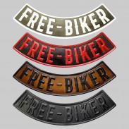 Rocker Free-Biker en cuir embouti – bas, 4 couleurs