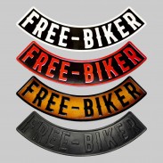 Rocker Free-Biker en cuir embouti – haut, 4 couleurs