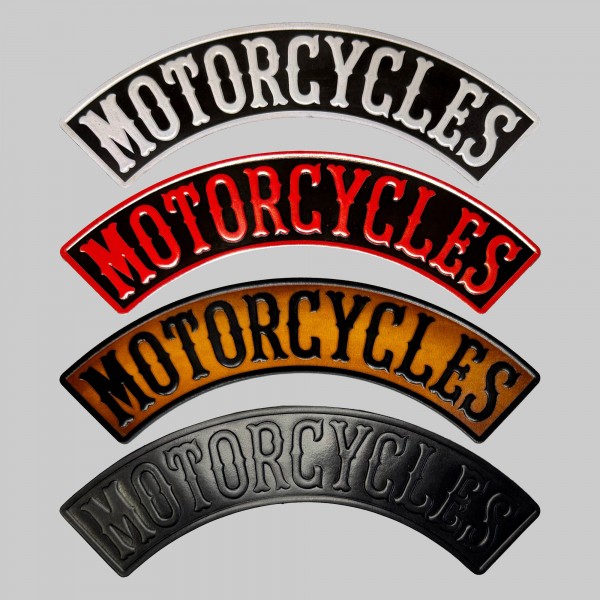 Rocker Motorcycles en cuir embouti – haut, 4 couleurs