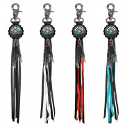 Turquoise Concho fringe keyring – the 4 fringe colours