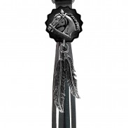 Horse fringe keyring – black fringes