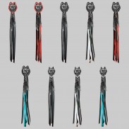 Wolf Head – fringe rivet – all 9 versions