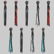 Skull and Roses – fringe rivet – all 9 versions