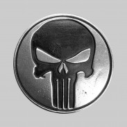 Skull US – motif à riveter en étain, sans rondelle