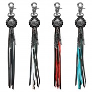 Indian Head Nickel fringe keyring – the 4 fringe colours