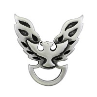 Pin's Porte Lunettes Phoenix Biker 100% artisanal - cuir