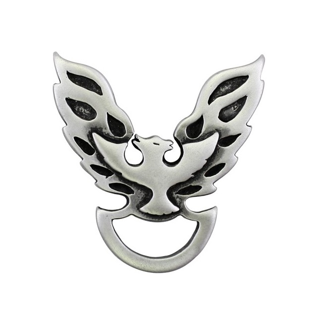 Pin's Porte Lunettes Phoenix Biker 100% artisanal - cuir