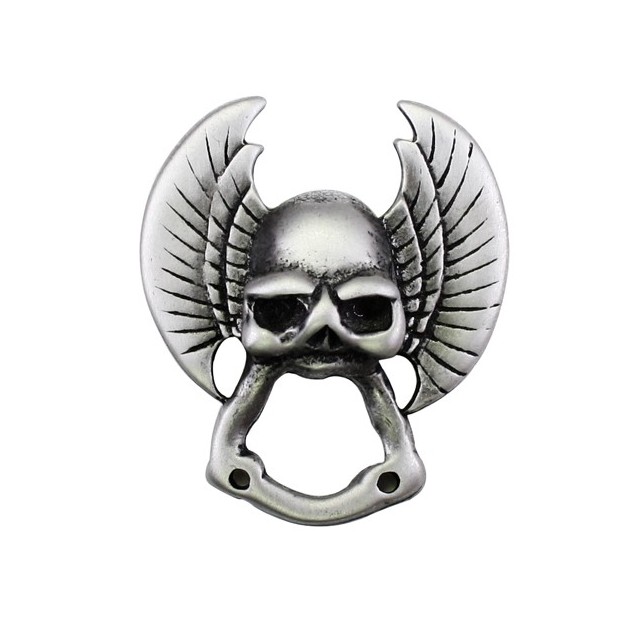 Pin's Porte Lunettes Tête de Mort Biker 100% artisanal - artisanal