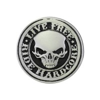 Live Free Ride Hardcore Pins Biker - france