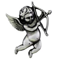 Pin's décoratif Cupidon Biker 100% artisanal - biker