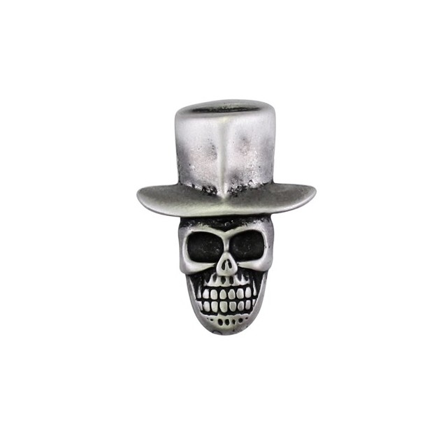 Pin's décoratif Baron Samedi Biker 100% artisanal - moto