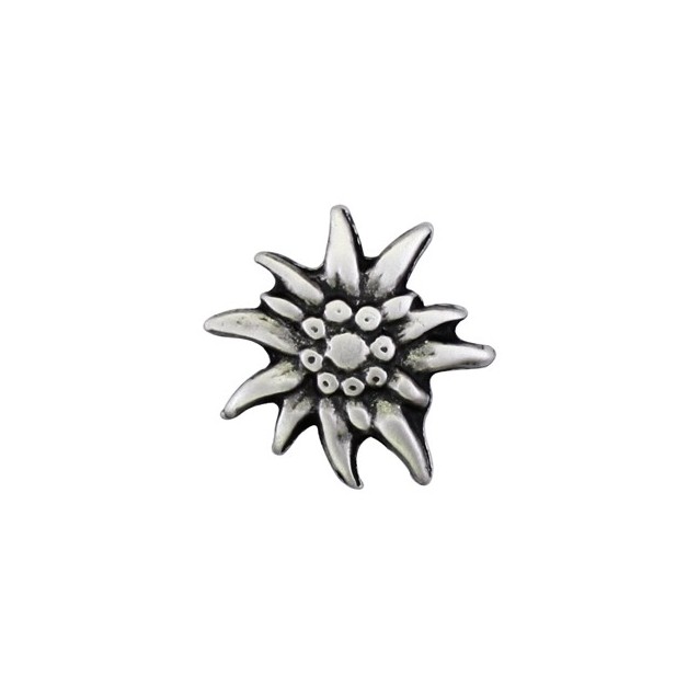 Pin Edelweiß, Zinn