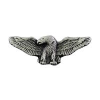 Spread Wings Eagle Pin, Pewter