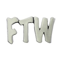 Pin's décoratif FTW - artisanal