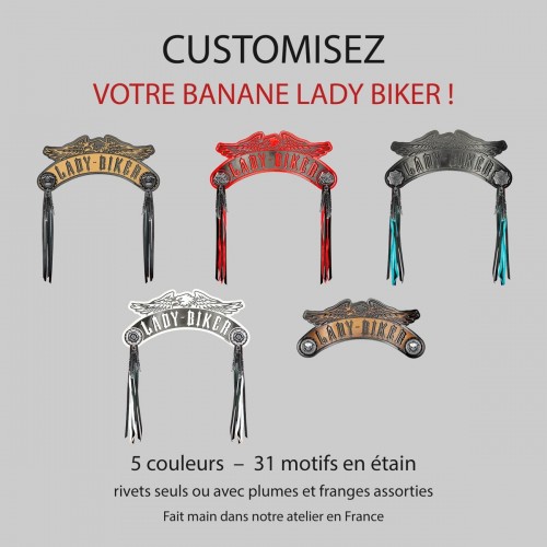 Customise your Lady Biker rocker