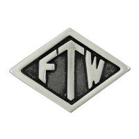 Pin’s FTW grand modèle, étain