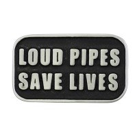 Pin's décoratif Loud Pipes Save Lives Biker - biker